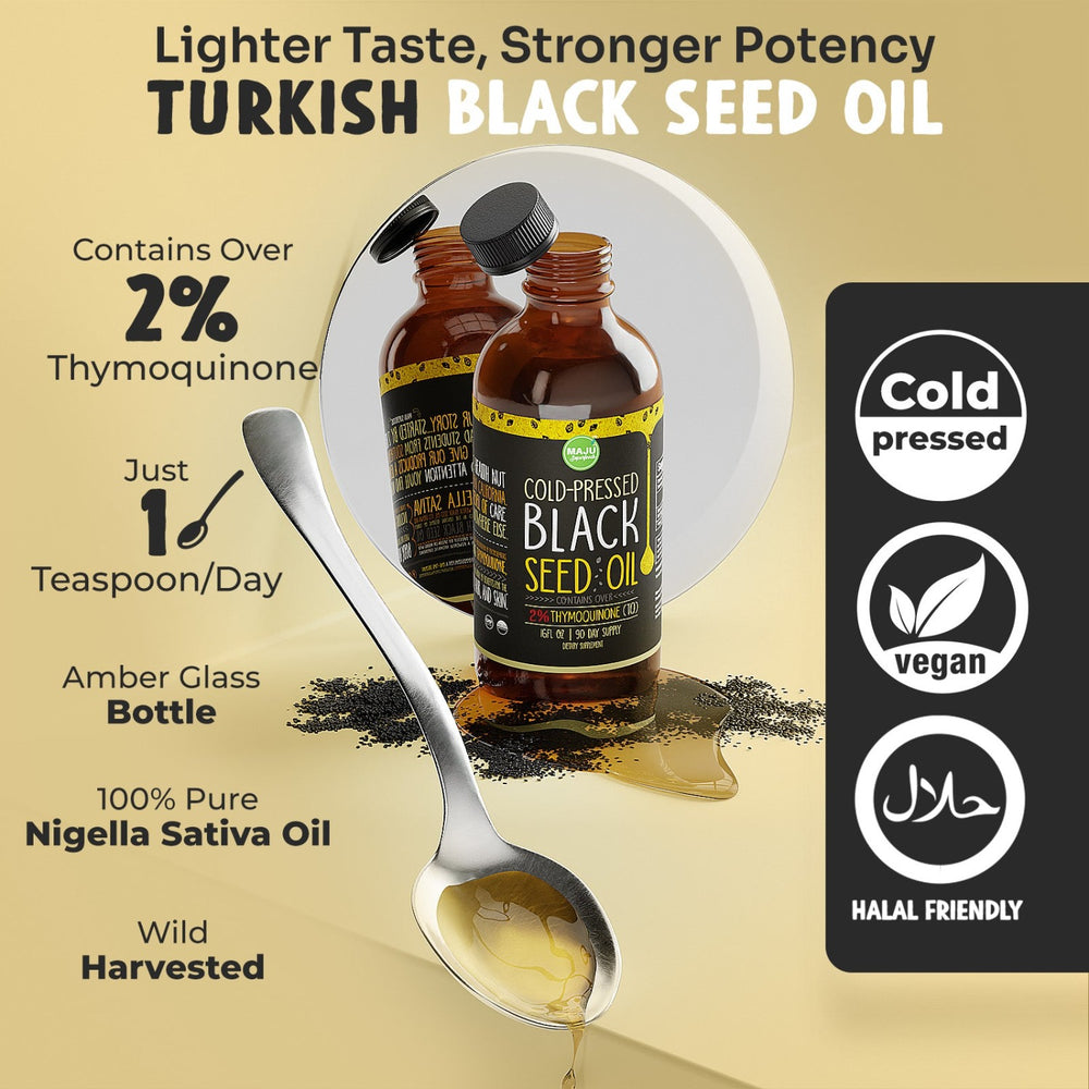 Black Seed Oil (16oz) - Maju Superfoods