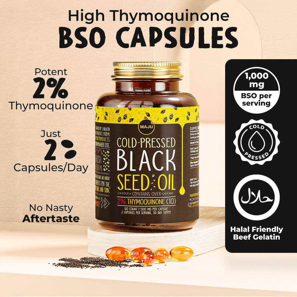 Black Seed Oil Capsules (60ct)