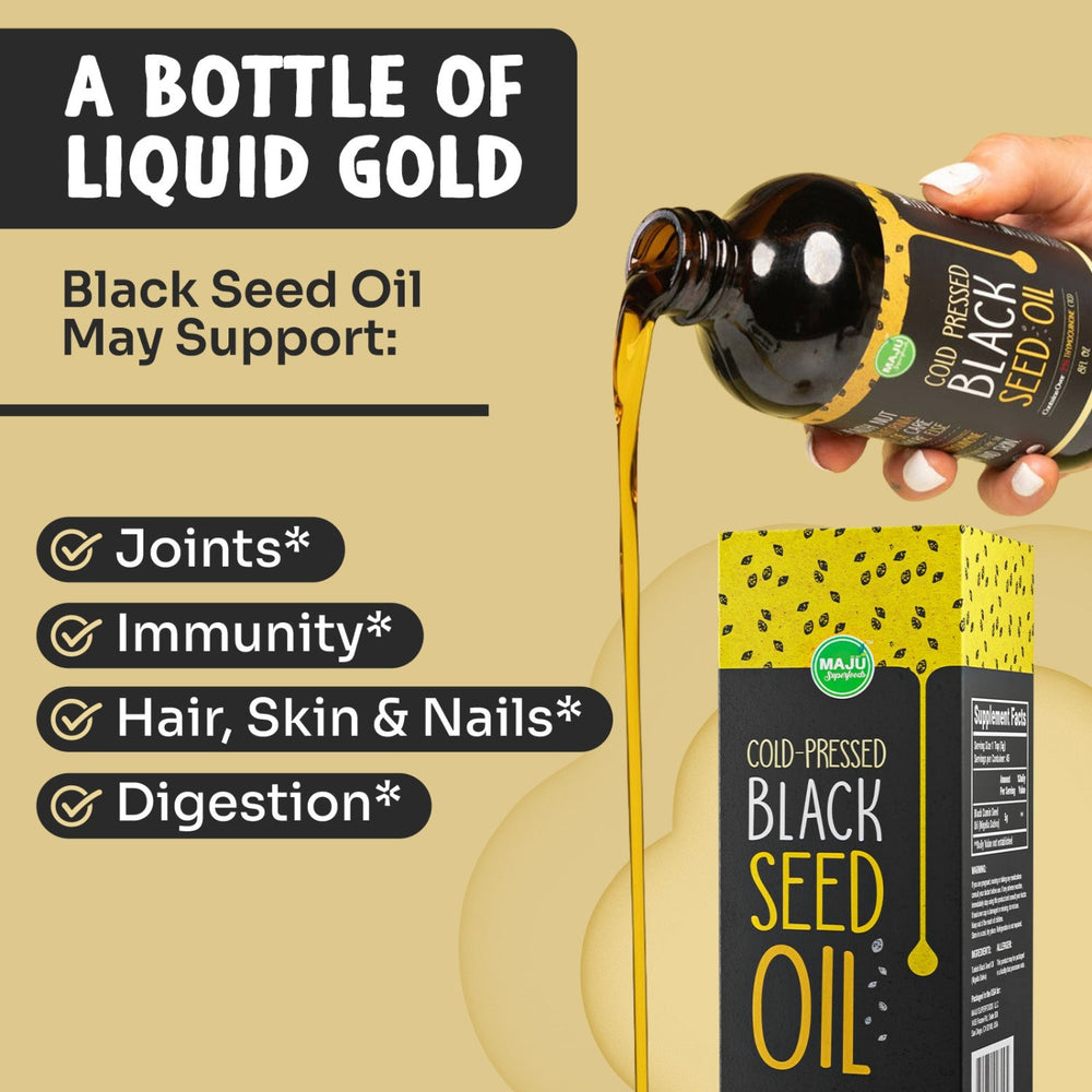 Black Seed Oil (16oz) - Maju Superfoods