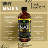 Black Seed Oil (16oz) - Maju Superfoods