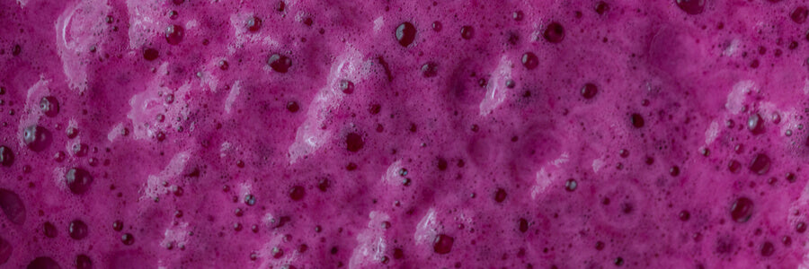 Dark Purple Chondrus Crispus Sea Moss Gel with air bubbles