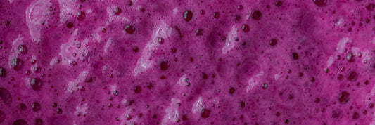 Dark Purple Chondrus Crispus Sea Moss Gel with air bubbles