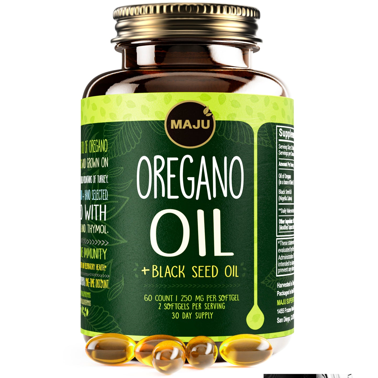 Oregano Oil Capsules (60ct)