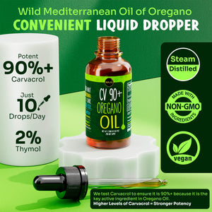 Oil of Oregano 2oz — MAJU Wild-Grown High-Carvacrol - Thumbnail 2