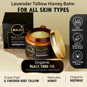 Maju's Tallow Black Seed Honey Balm - Thumbnail 11