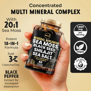 Travel Light Mineral Complex & 2 oz Black Seed Oil Bundle - Thumbnail 2