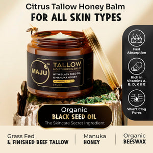 Maju's Tallow Black Seed Honey Balm - Thumbnail 2