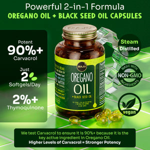 Oregano Oil Capsules (60ct) - Thumbnail 2