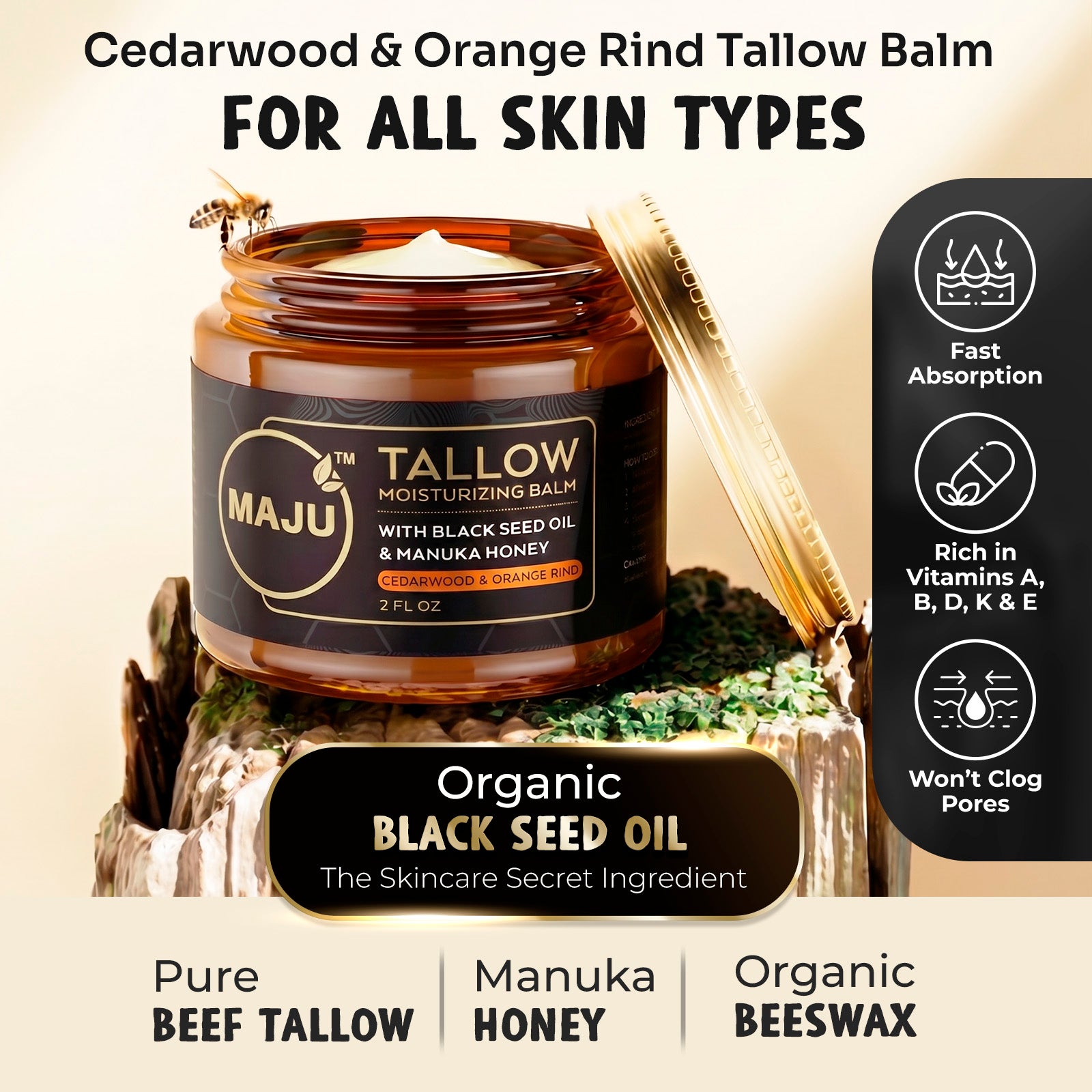 Maju's Tallow Moisturizing Balm - Image 45