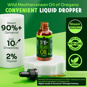 Oil of Oregano 1oz — MAJU Wild-Grown High-Carvacrol - Thumbnail 2