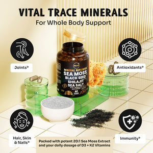 Travel Light Mineral Complex & 2 oz Black Seed Oil Bundle - Thumbnail 3