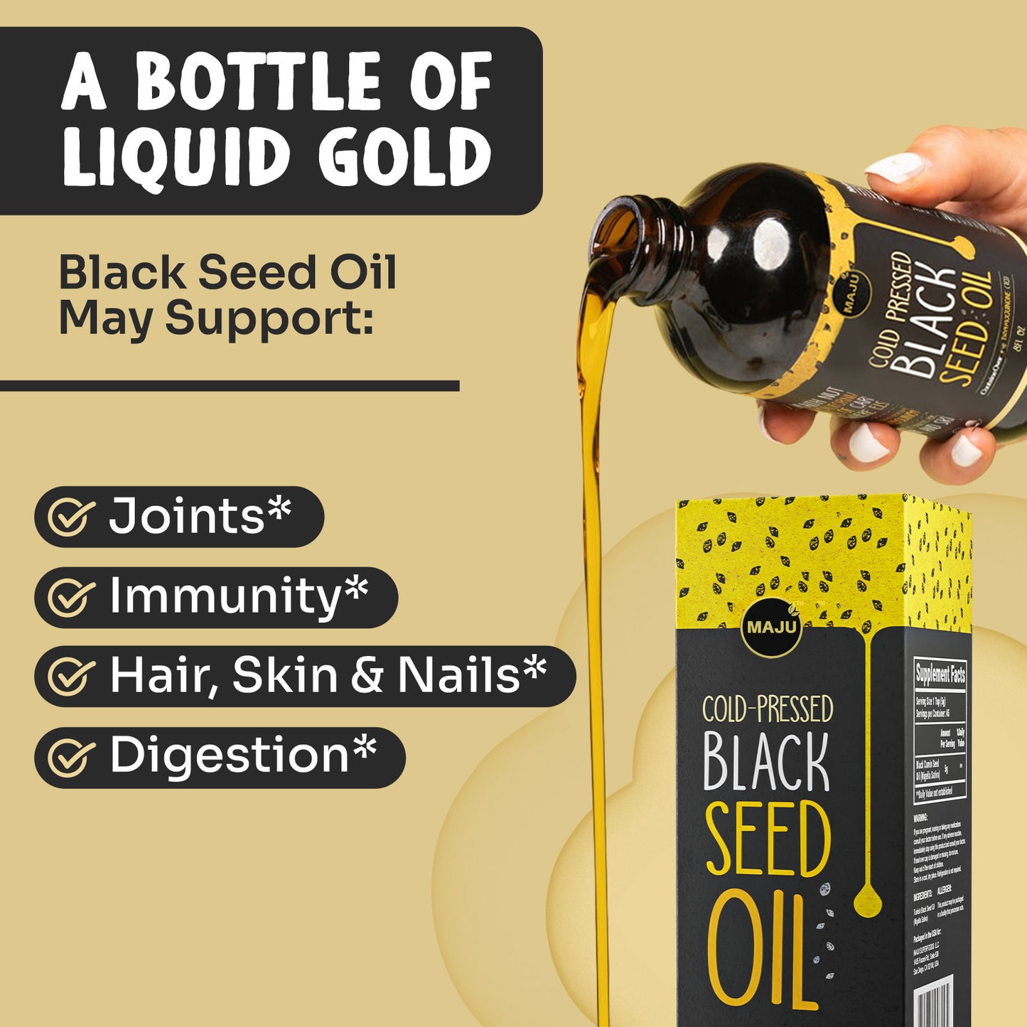 Black Seed Oil & Oregano Bundle - Maju Superfoods