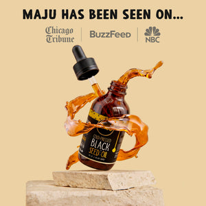 Black Seed Oil Liquid Drops 2oz — MAJU Cold-Pressed, Travel Size - Thumbnail 4