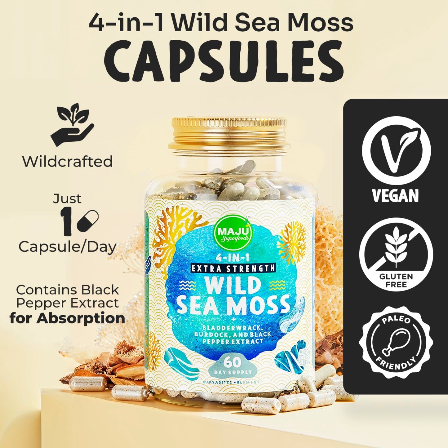 Seed & Sea Elixir Pack - Maju Superfoods