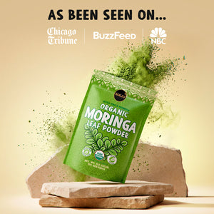 Organic Moringa Powder 1lb — MAJU Oleifera Leaf, Shade-Dried - Thumbnail 5