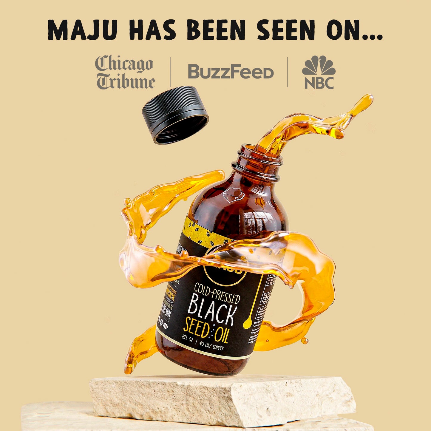 Black Seed Oil (8oz) - Maju Superfoods