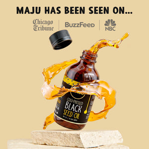 Black Seed Oil 8oz, Cold-Pressed — MAJU Nigella Sativa - Thumbnail 5
