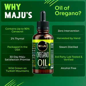 Oil of Oregano 1oz — MAJU Wild-Grown High-Carvacrol - Thumbnail 5