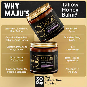 Maju's Tallow Black Seed Honey Balm - Thumbnail 17
