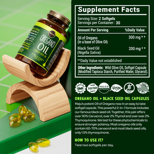 Oregano Oil Capsules (60ct) - Thumbnail 6