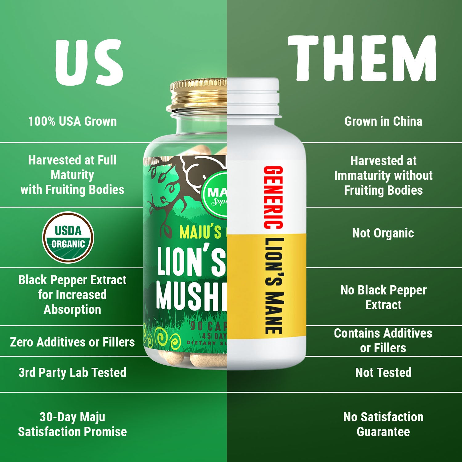 Lion's Mane Capsules (90ct) - Image 5