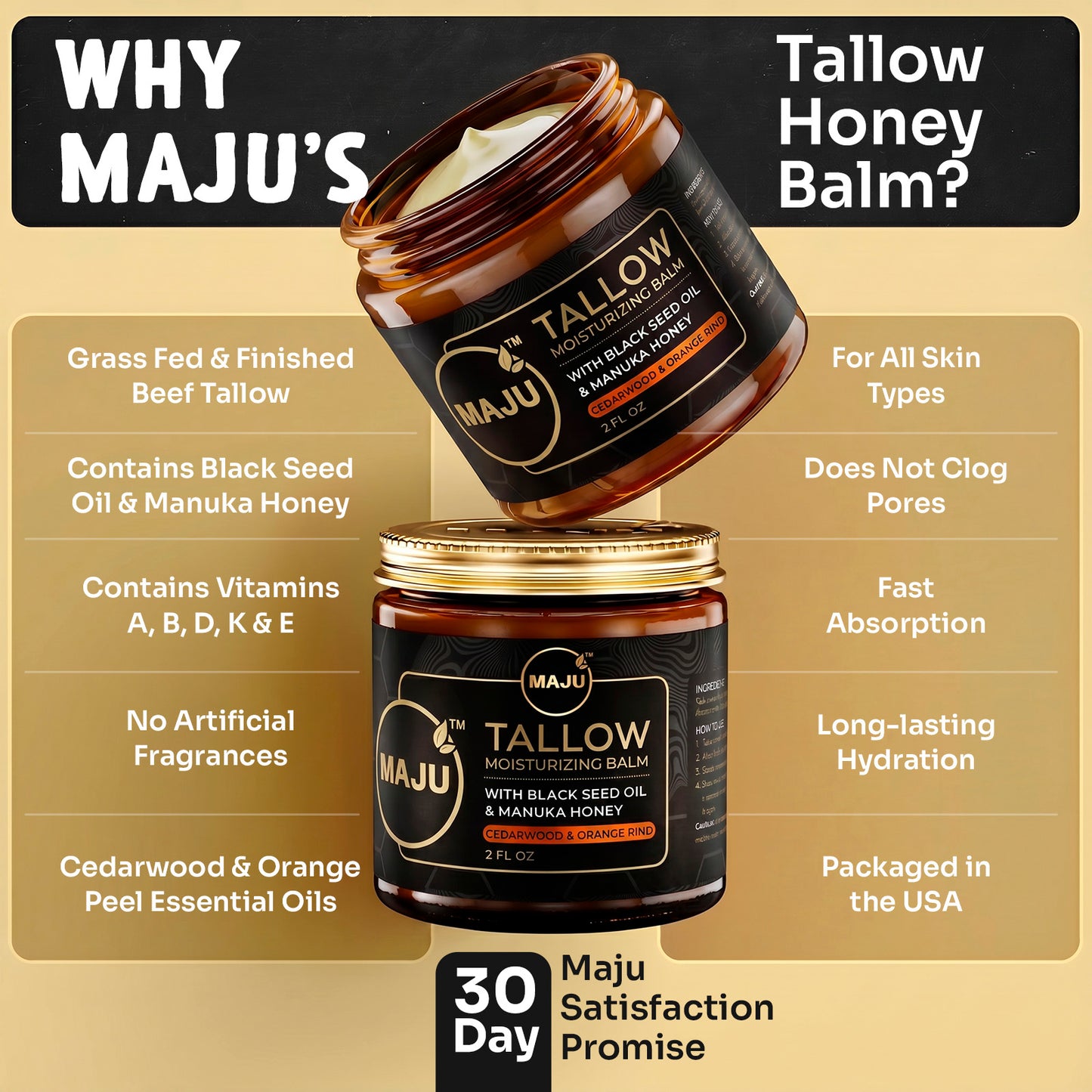 Maju's Tallow Moisturizing Balm