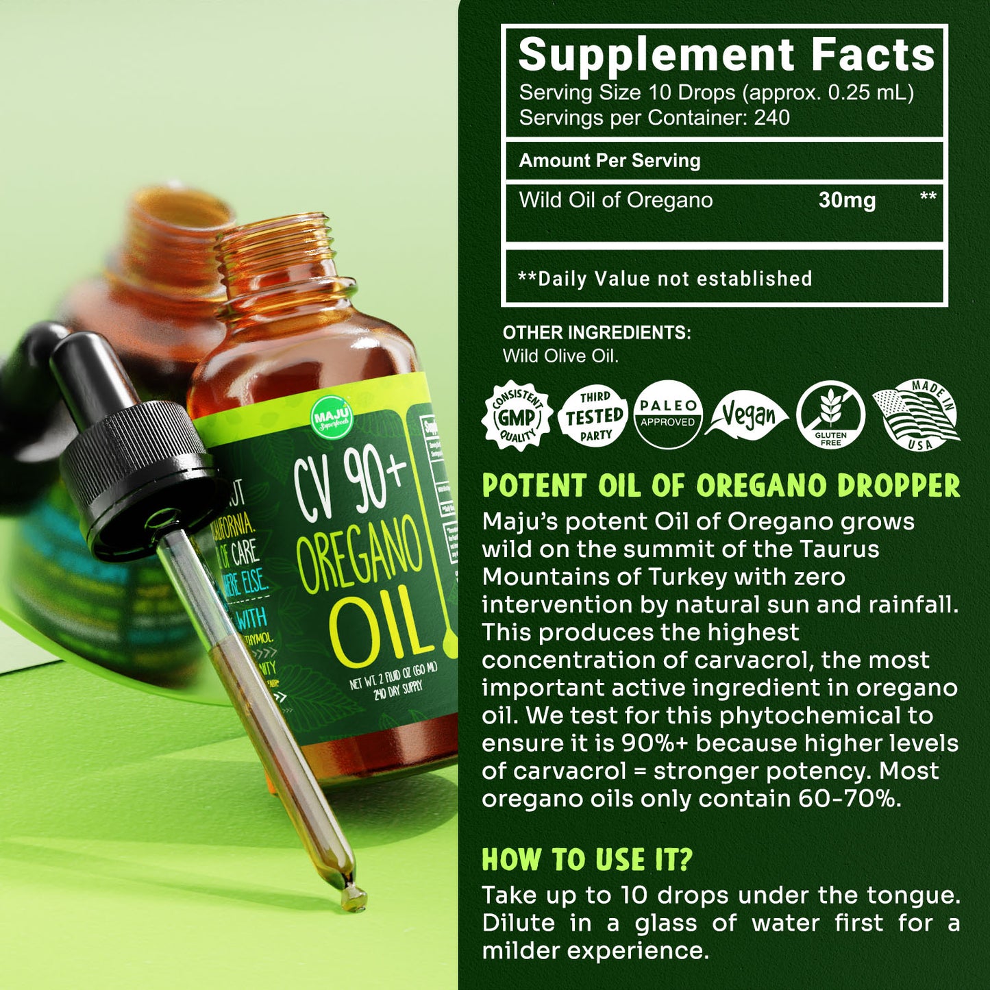 Black Seed Oil & Oregano Bundle - Maju Superfoods