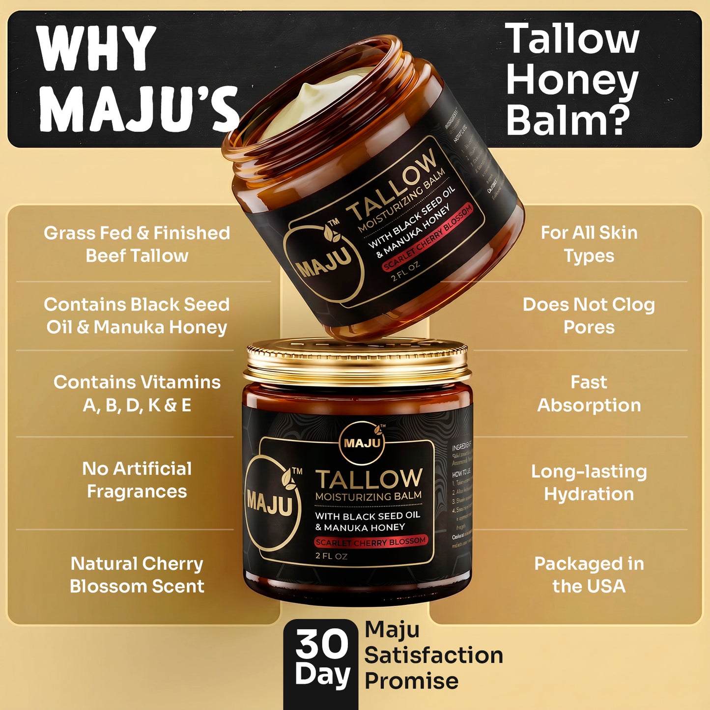 Maju's Tallow Moisturizing Balm