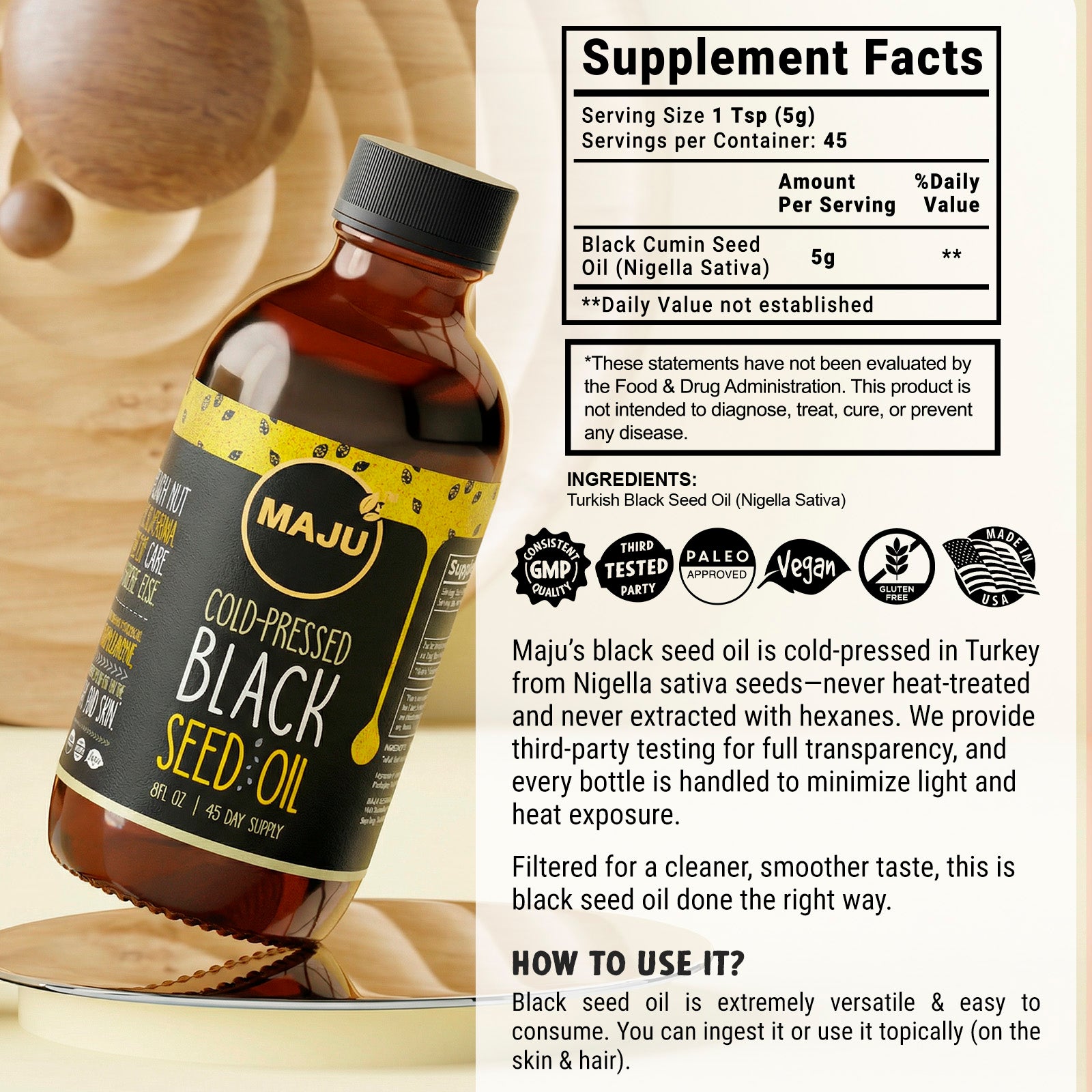 Black Seed Oil (8oz) - Image 7