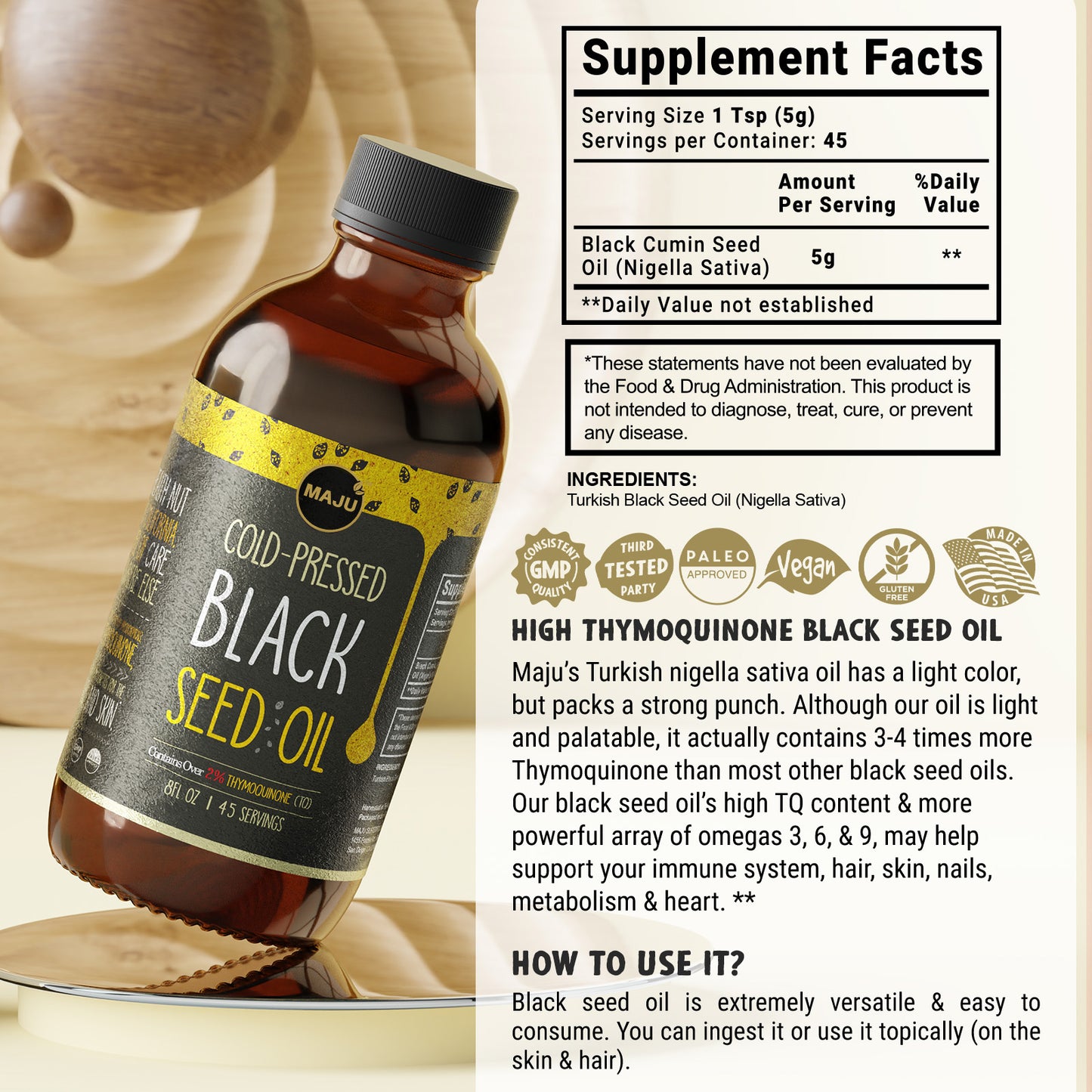 Black Seed Oil & Oregano Bundle - Maju Superfoods