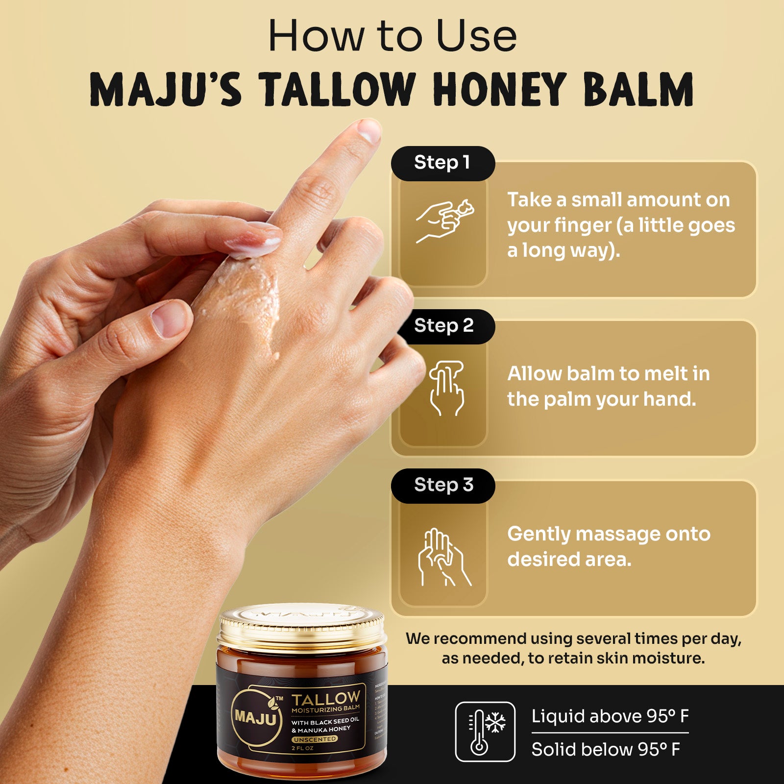 Maju's Tallow Black Seed Honey Balm - Image 27