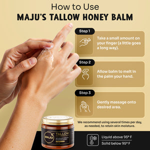Maju's Tallow Black Seed Honey Balm - Thumbnail 27