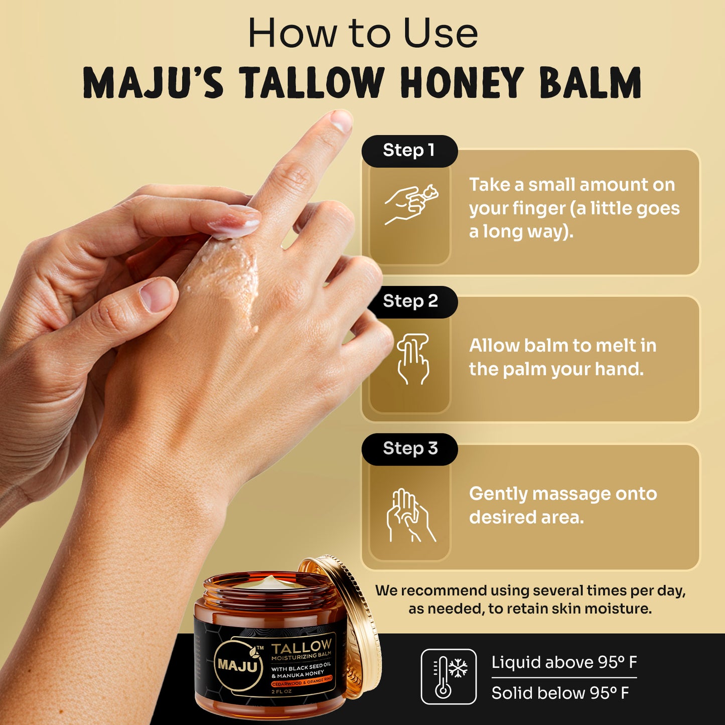Maju's Tallow Moisturizing Balm
