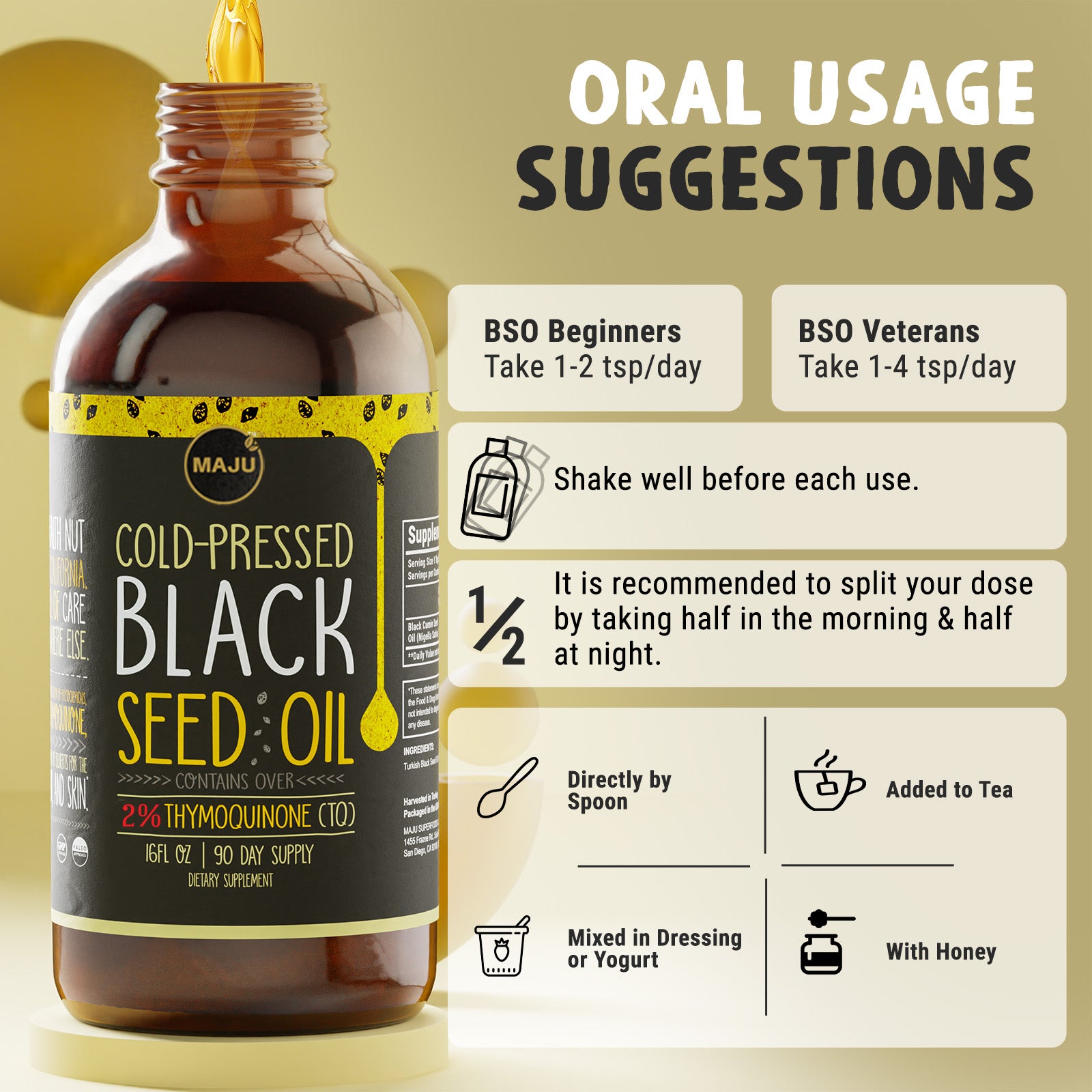 Black Seed Oil (16oz) - Image 8