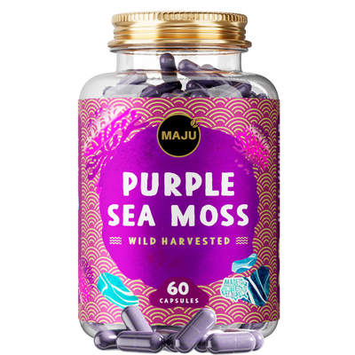 Purple Chondrus Crispus Sea Moss Capsules (60ct)