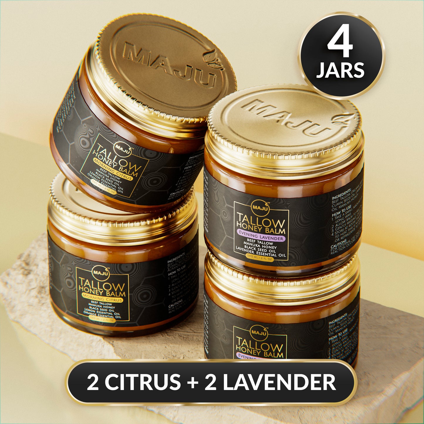 MAJU's Tallow Black Seed Manuka Honey Balm