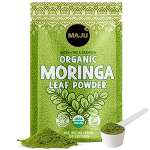 Organic Moringa Powder (1 lb) - Thumbnail 1