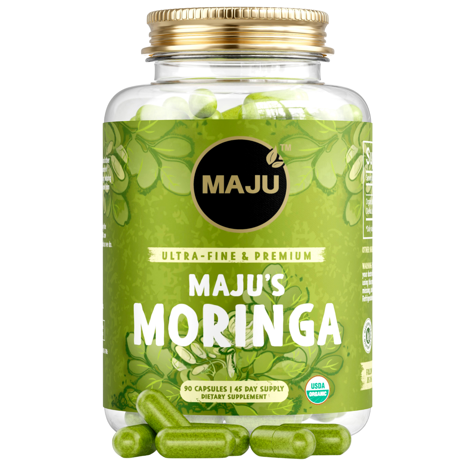 Moringa Capsules (90ct) - Image 1