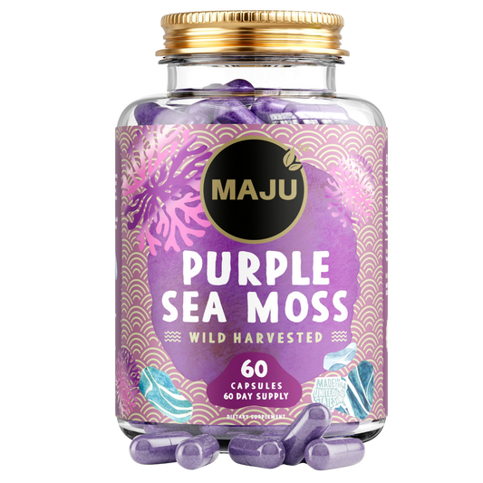 Purple Chondrus Crispus Sea Moss Capsules (60ct)