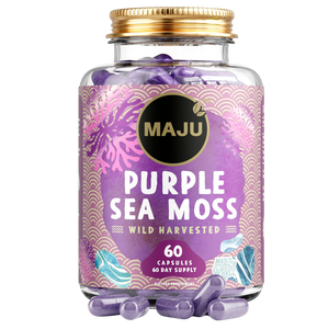 Purple Chondrus Crispus Sea Moss Capsules (60ct) - Thumbnail 1