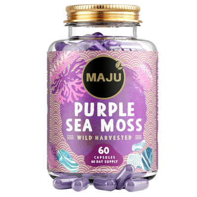 Purple Chondrus Crispus Sea Moss Capsules (60ct)