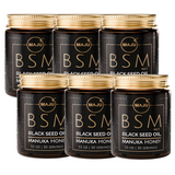 BSM No. 1™ (5.5oz) - 3-in-1 Black Seed Oil, Manuka Honey