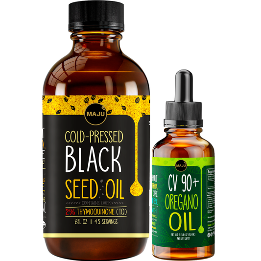 Black Seed Oil & Oregano Bundle - Maju Superfoods