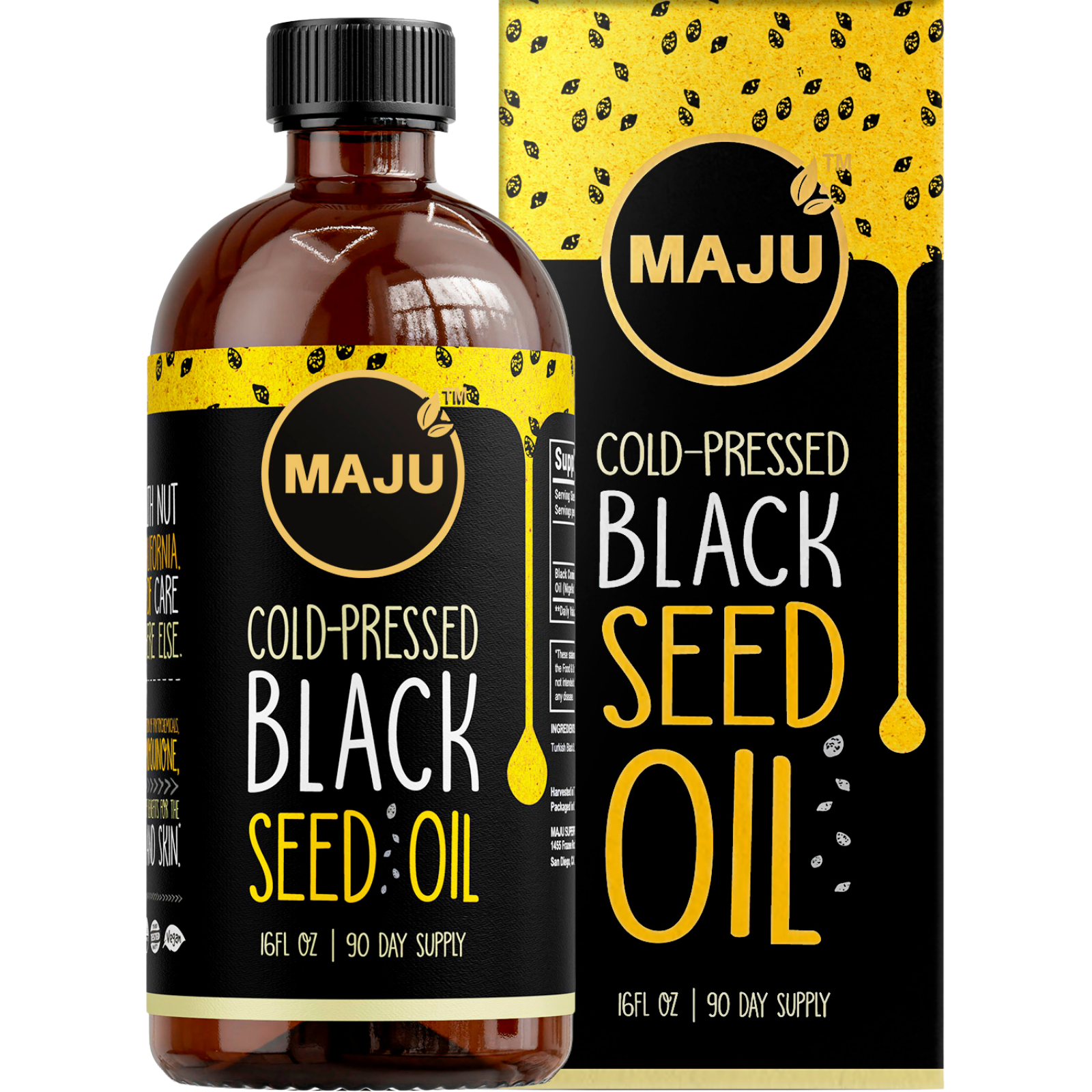 Black Seed Oil (16oz) - Image 1