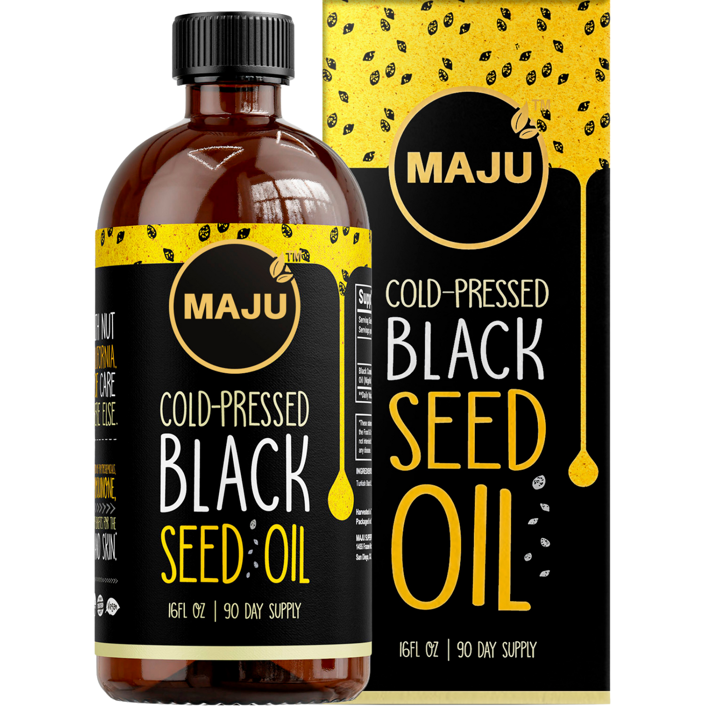 Black Seed Oil (16oz) - Maju Superfoods