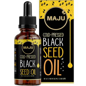 Black Seed Oil Liquid Drops, Cold-Pressed (2 oz) - Thumbnail 1