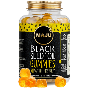 Black Seed Oil Gummies 90ct, 500mg — MAJU Chewable - Thumbnail 1