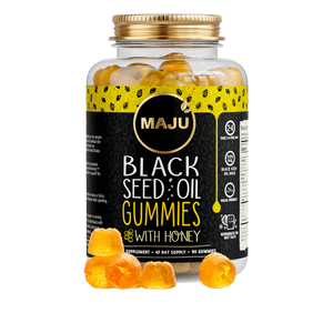Black Seed Oil Gummies 90ct, 500mg — MAJU Chewable - Thumbnail 1