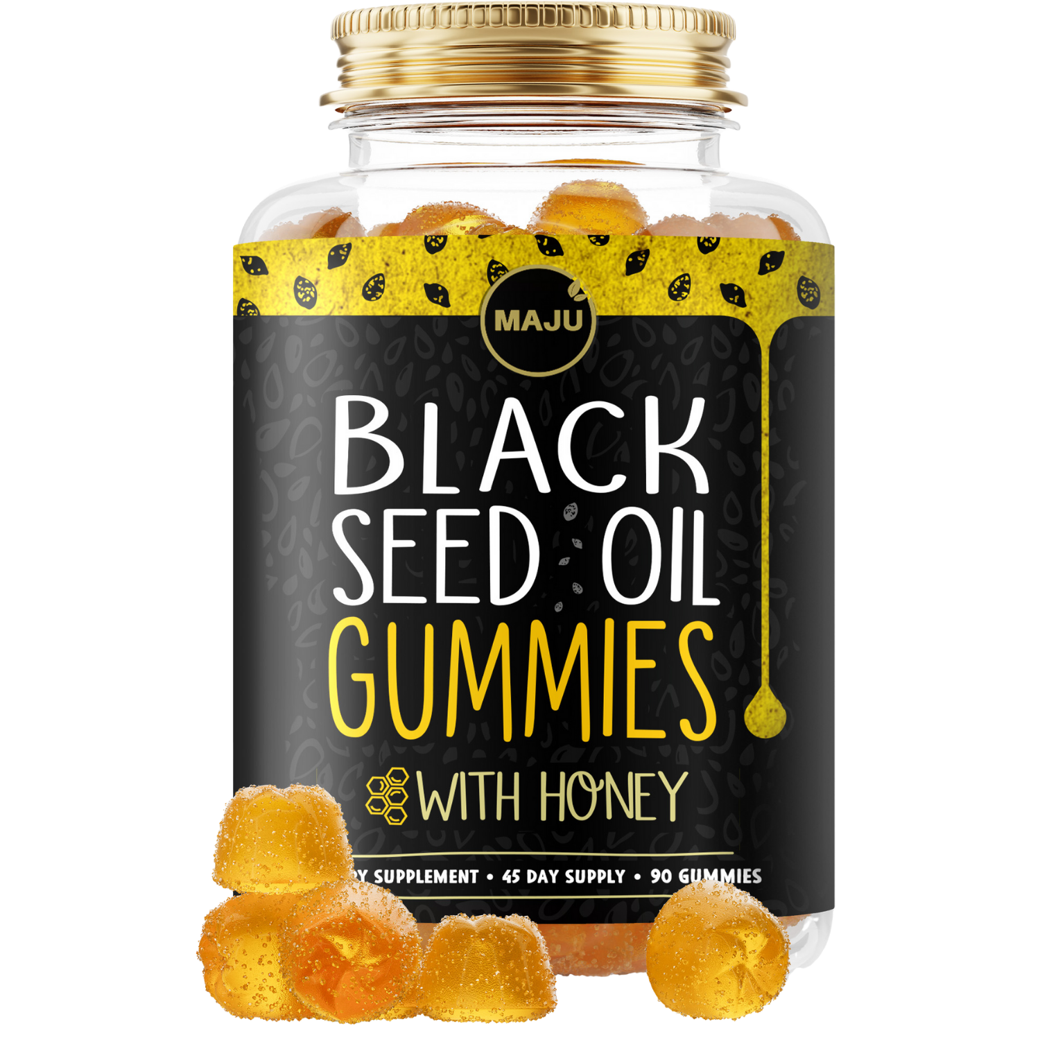 Black Seed Oil Gummies (90ct) - World's First - Image 1