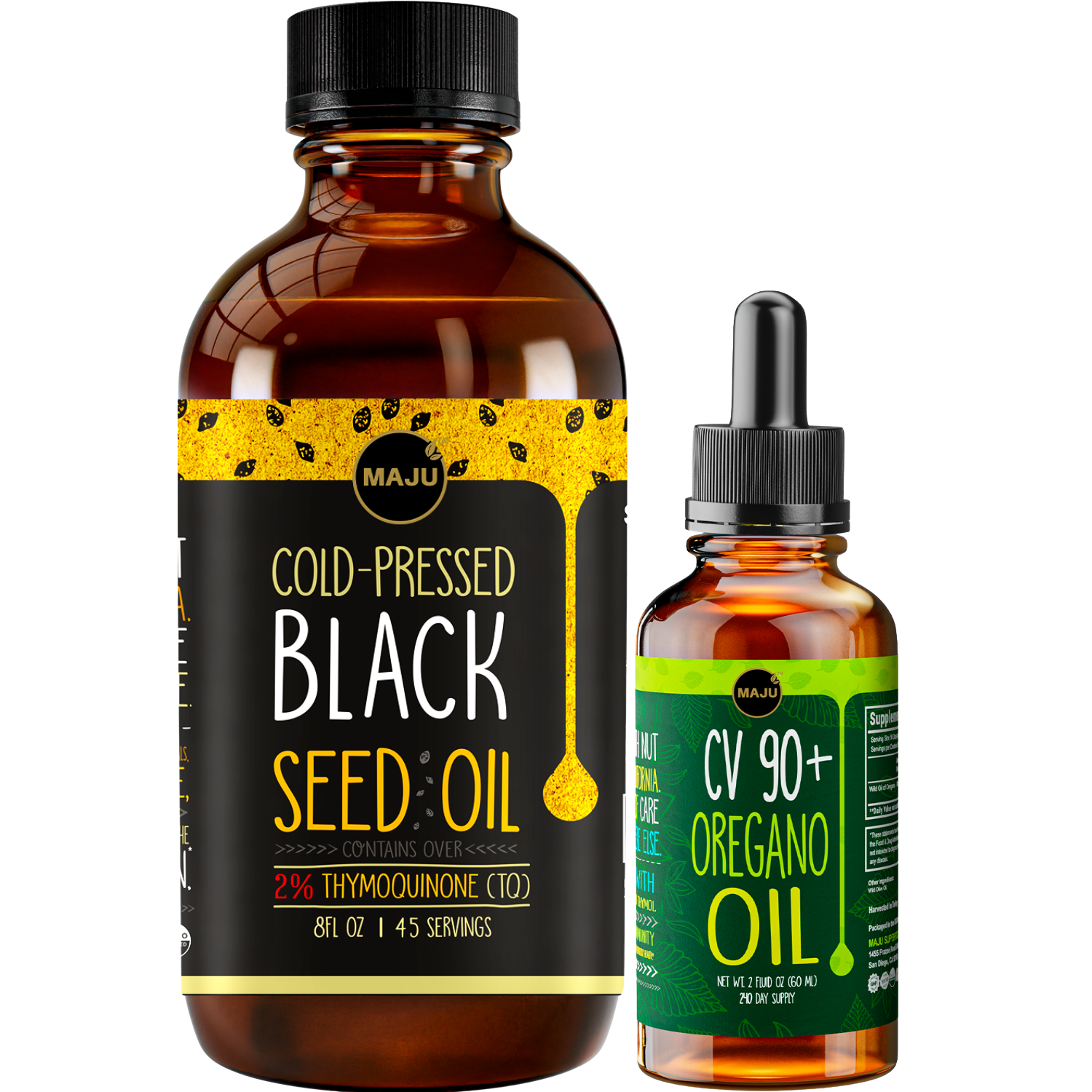 Black Seed Oil & Oregano Bundle - Image 1